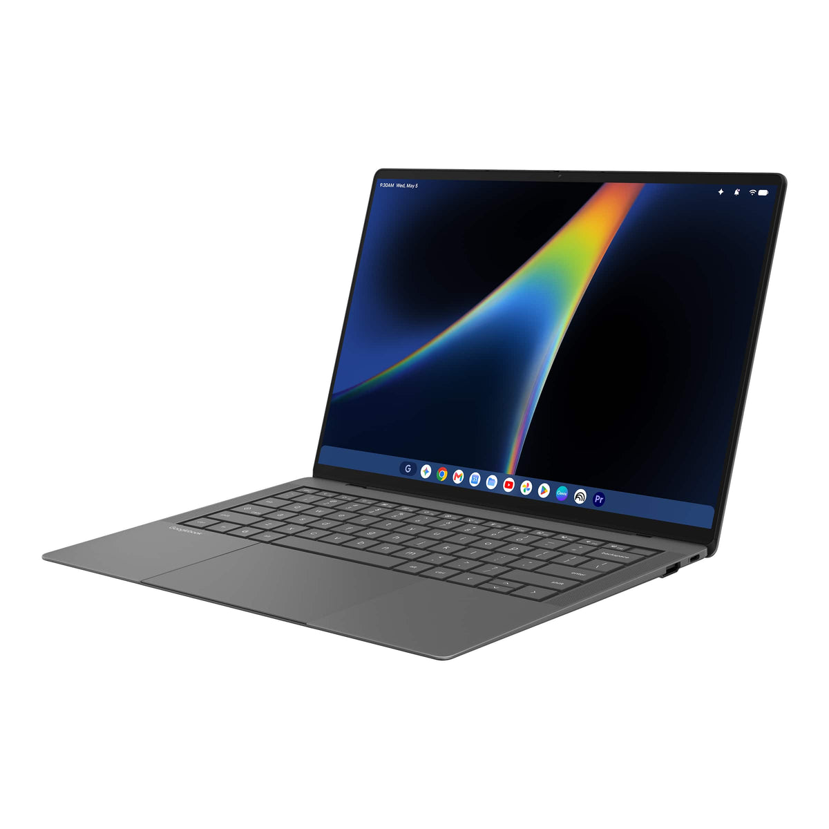 ASUS - Googlebook 14" 3K OLED Touchscreen Laptop w/ Gemini Intelligence - Intel Core Ultra 5 325 (2026) - 16GB RAM - 512GB SSD - Dusk Ash