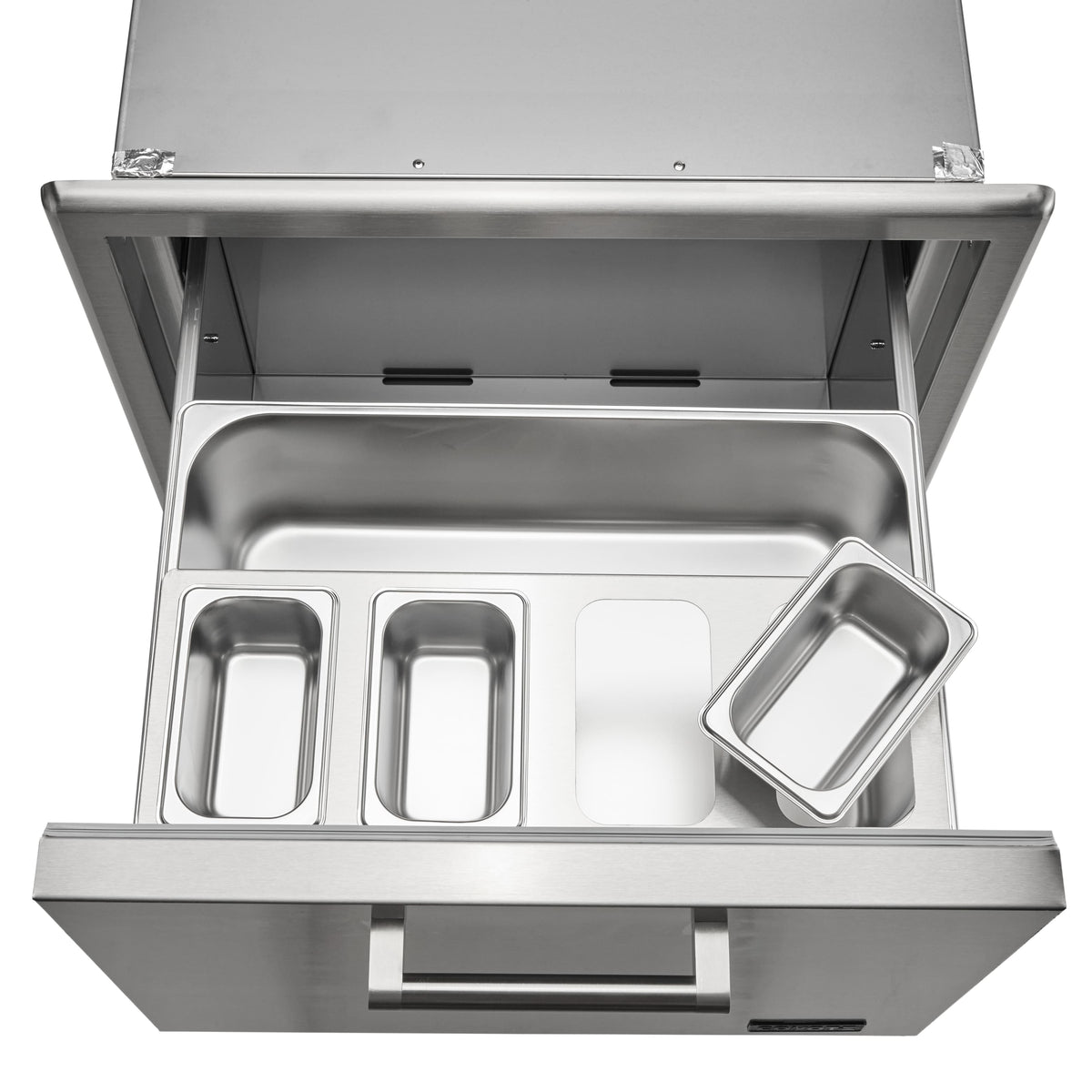 Coyote Outdoor Living - 26" Pull Out Ice Chest - Stainless Steel