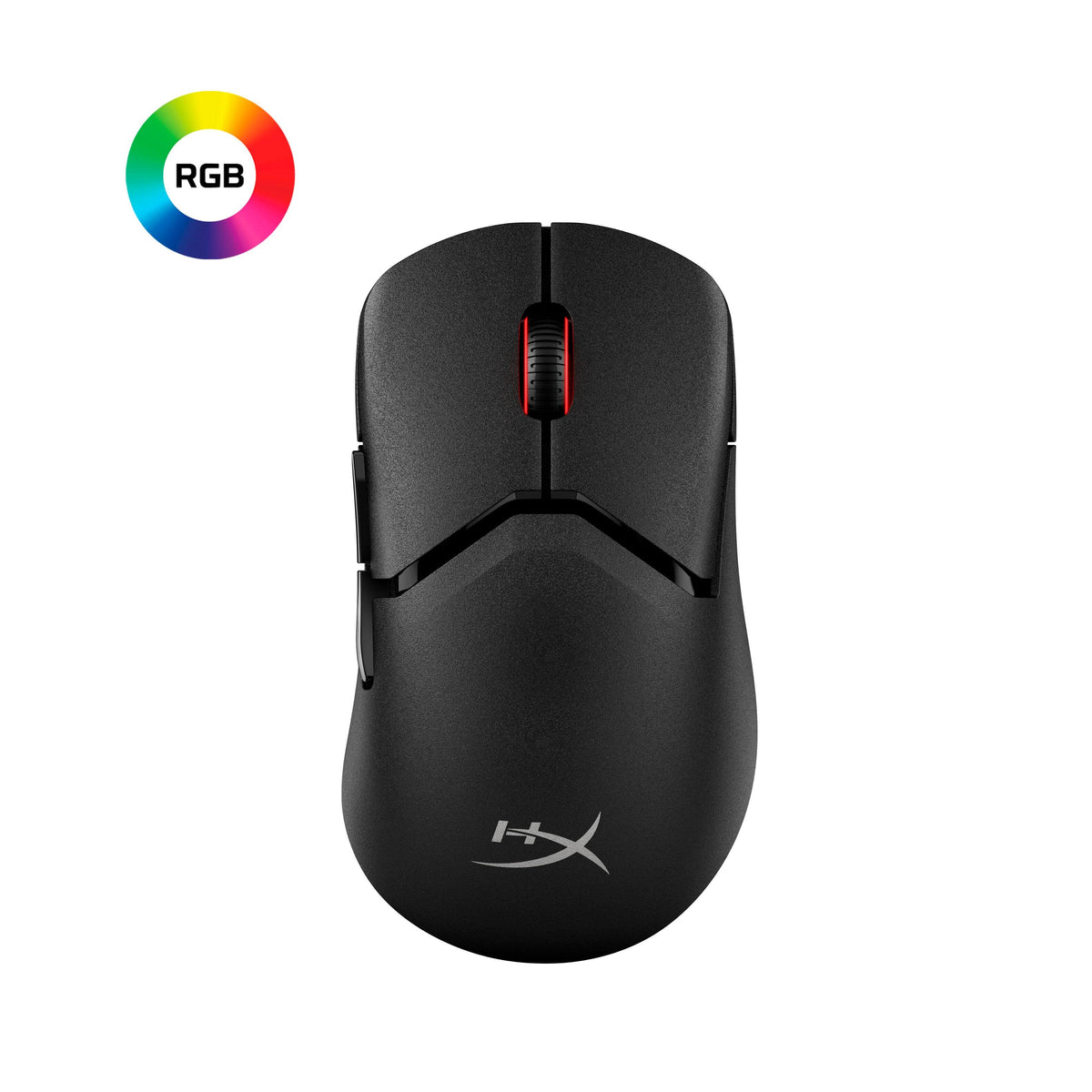 HyperX - Pulsefire Saga Pro Lightweight Wireless Optical Gaming Mouse with 4K Polling Rate - Wireless - Black