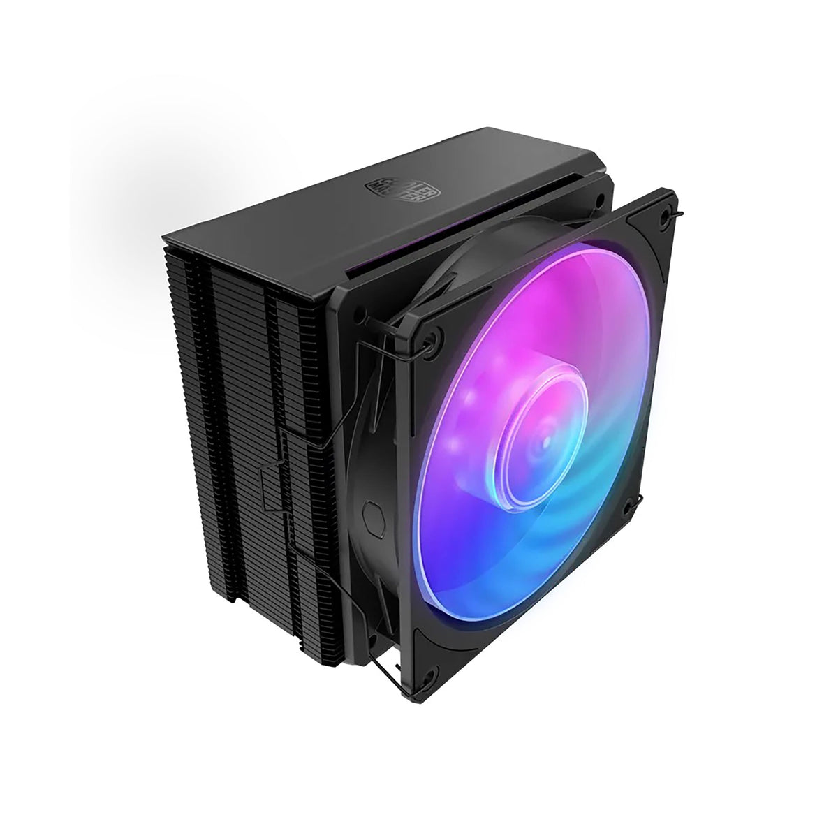 Cooler Master - Hyper 212 3DHP Black ARGB CPU Air Cooler - Black and ARGB