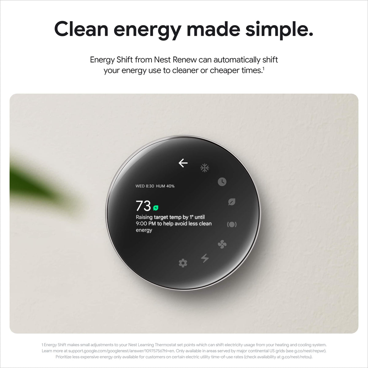 Google - Nest Learning Thermostat (4th gen) with Nest Temperature Sensor (2nd gen) - Polished Gold