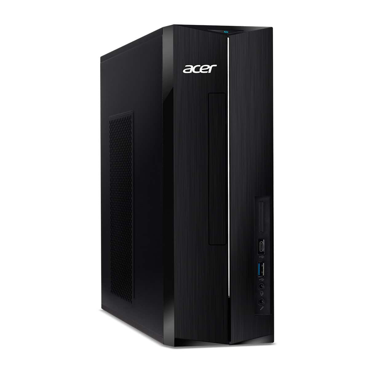 Acer - Aspire XC-1715_CZN-UB13 Desktop - AMD Ryzen 3 5400U 2021 - 8GB LPDDR5 Memory - 512GB Storage - USB Keyboard and Mouse - Black