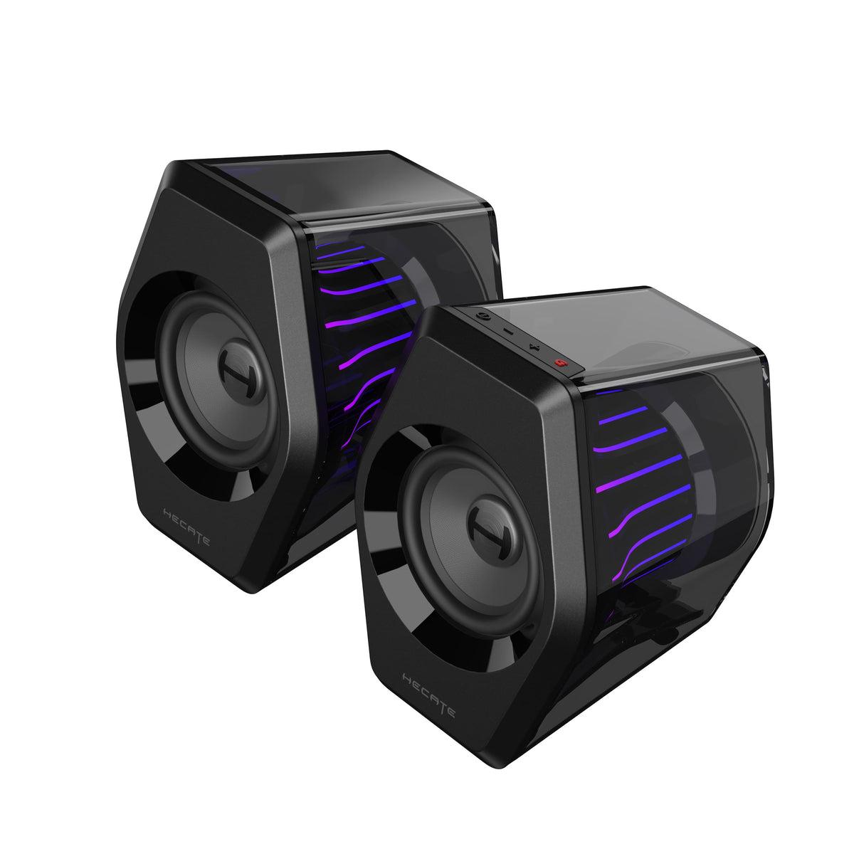 Edifier - G2000 Pro 2.0 Bluetooth Gaming Speakers with RGB Lighting (2-Piece) - Black