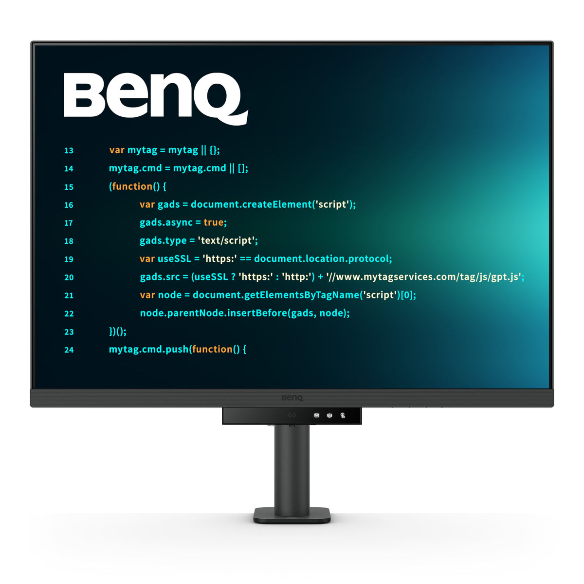 BenQ - RD280UA 28.2” IPS LED 3:2 4K+ Advanced Coding Mode Programming Monitor with Backlight (HDMI/DP/USB-C 90W) - Metallic gray