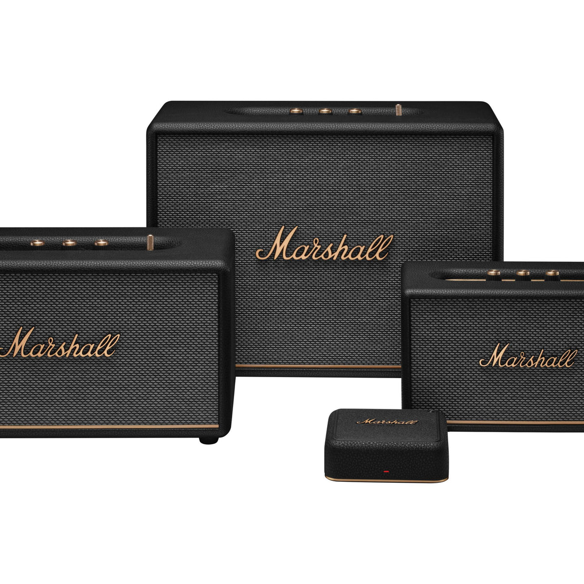 Marshall - Heddon Music Streaming Hub with WiFi / RCA / Auracast Connectivity - Black