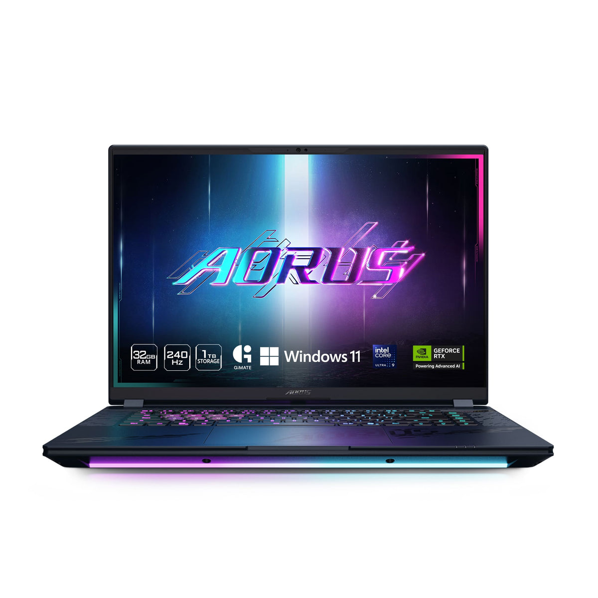 GIGABYTE - AORUS MASTER 16 - 16" 240Hz 2560x1600 WQXGA Intel Core Ultra 9 275HX - 1TB SSD - 32GB DDR5 RAM - GeForce 5070Ti - Dark Tide
