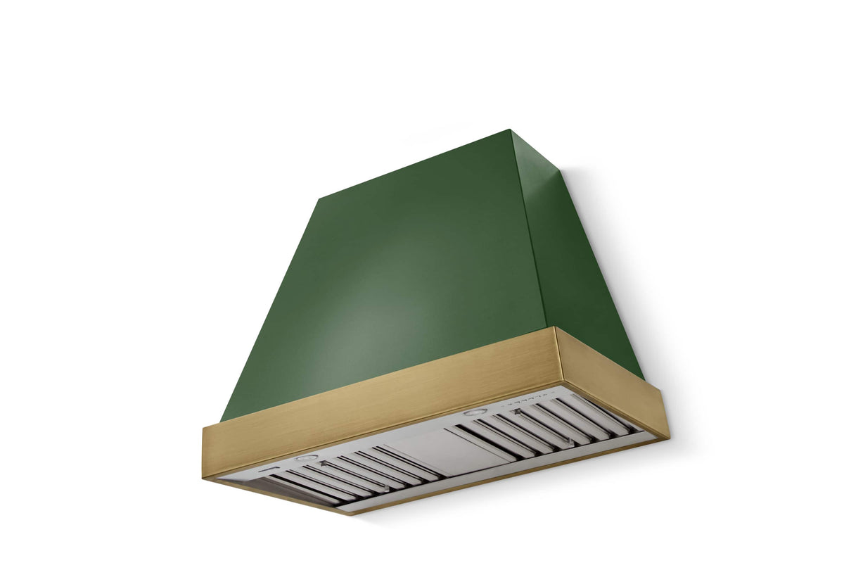 AGA - 36 inches - Externally Vented - Wall Range Hood - Cornwall Green