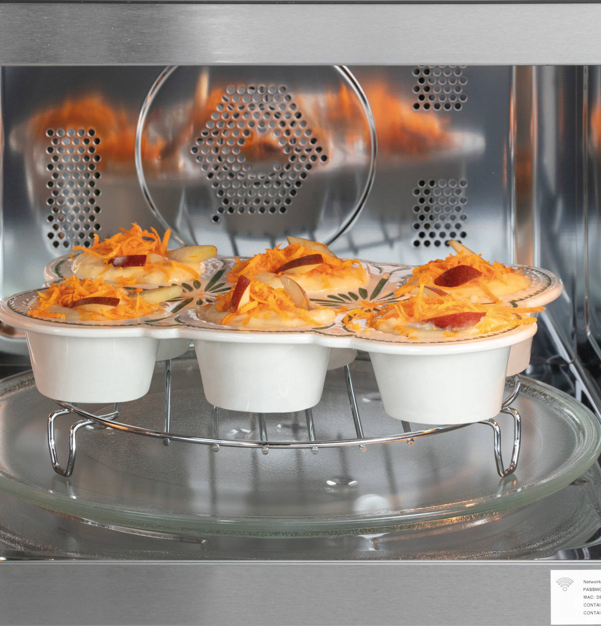 Café - 1.5 Cu. Ft. Convection Countertop Microwave with Sensor Cooking and Built in Wi-Fi - Matte White
