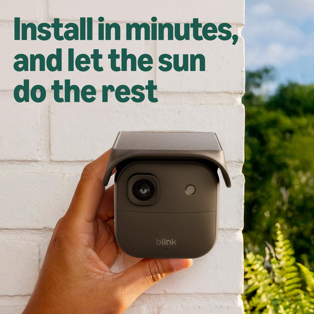 Blink - Solaris Battery Pack - Accessory for Outdoor 4 and Outdoor 2K+ smart security camera, solar-powered - Black