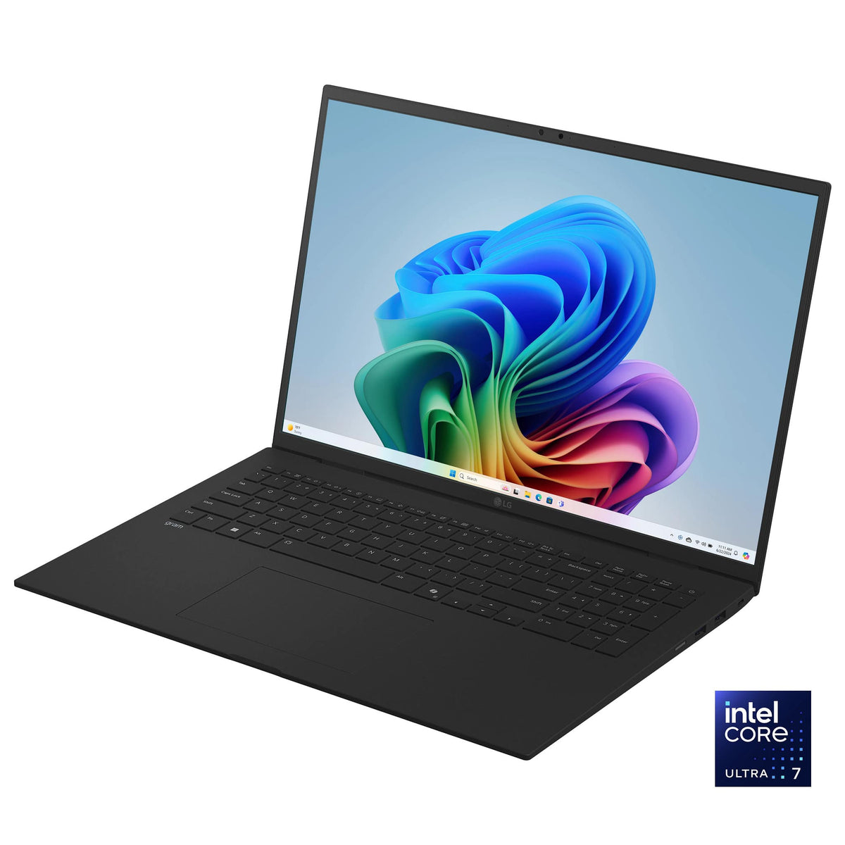 LG - gram 17" Touch Screen Laptop - Copilot+ PC - Intel Core Ultra 7 Series 2 with 32GB Memory - 1TB SSD - Obsidian Black