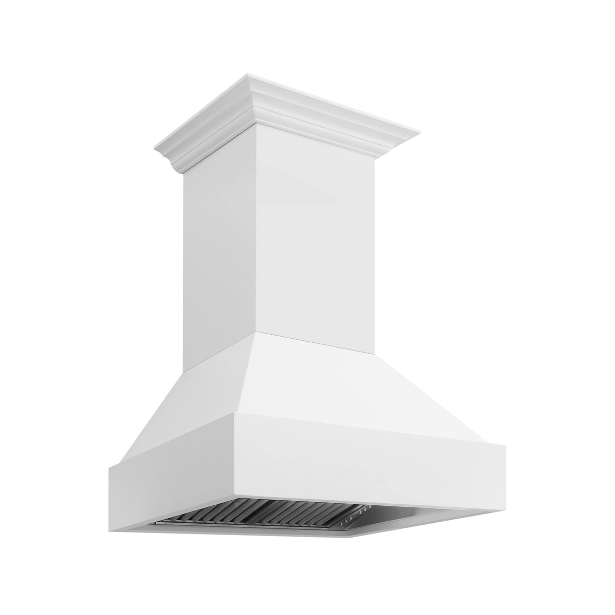 ZLINE - 36 inches - Externally Vented - Wall Range Hood - Rustic Bright White Finish