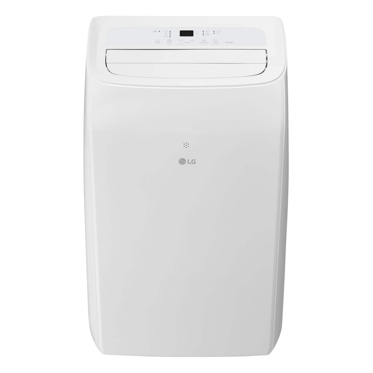 LG - 450 Sq. Ft. 10,200 BTU DOE Smart Portable Air Conditioner with Supplemental Heater - White