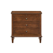 3 Drawer Nightstand With Charging Station, Bedside Table With USB & Type C Port And 2 AC Outlets