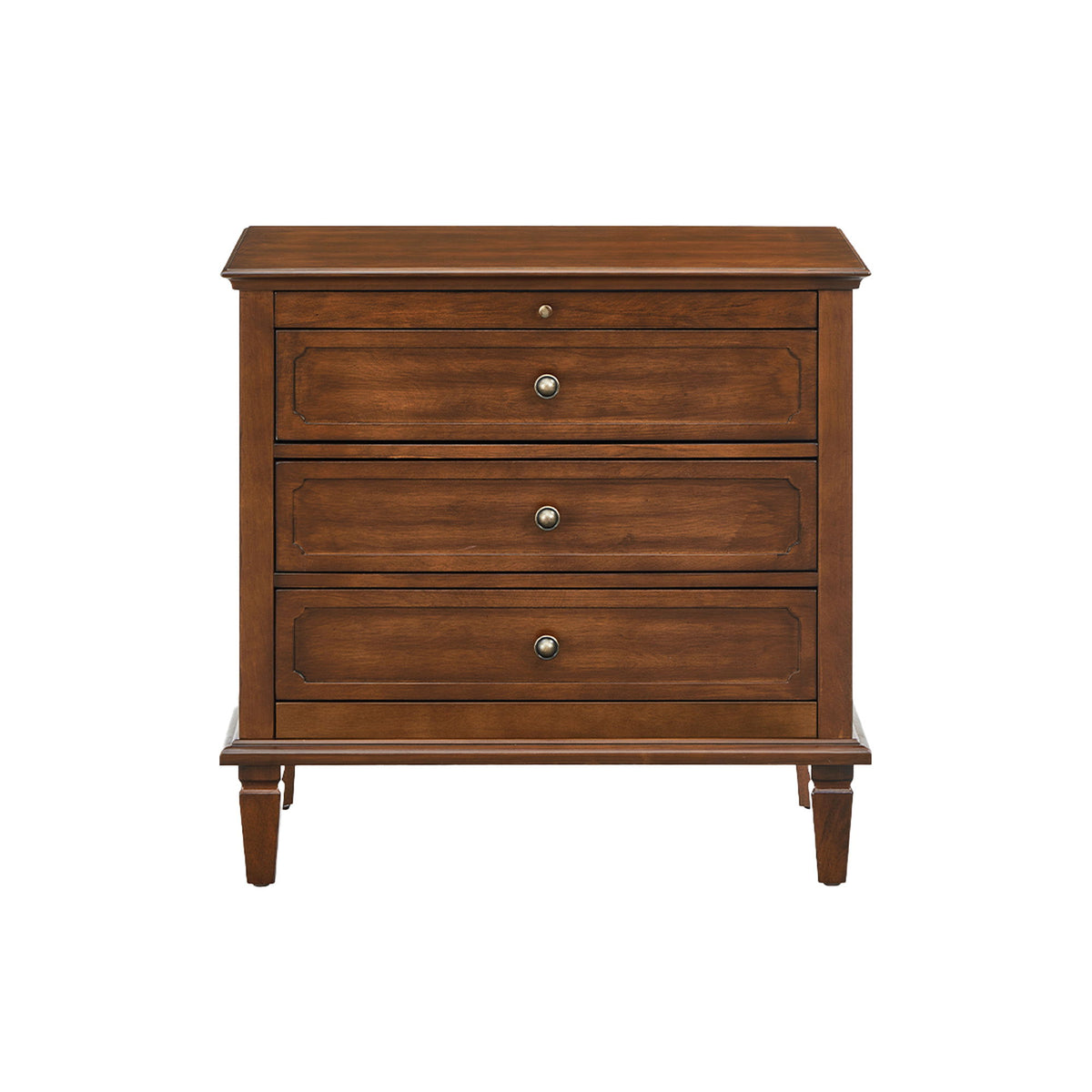 3 Drawer Nightstand With Charging Station, Bedside Table With USB & Type C Port And 2 AC Outlets