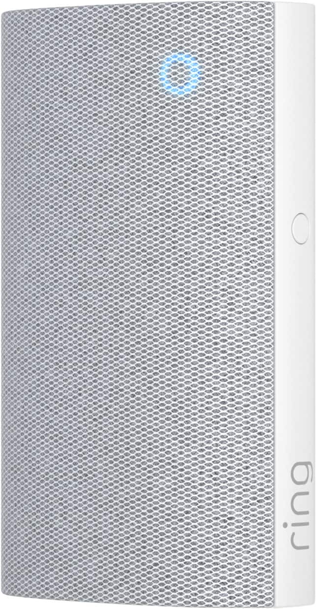 Ring - Chime Plus-Crisp, clear audio alerts for select devices, built-in night-light, customizable tones, easy setup - White