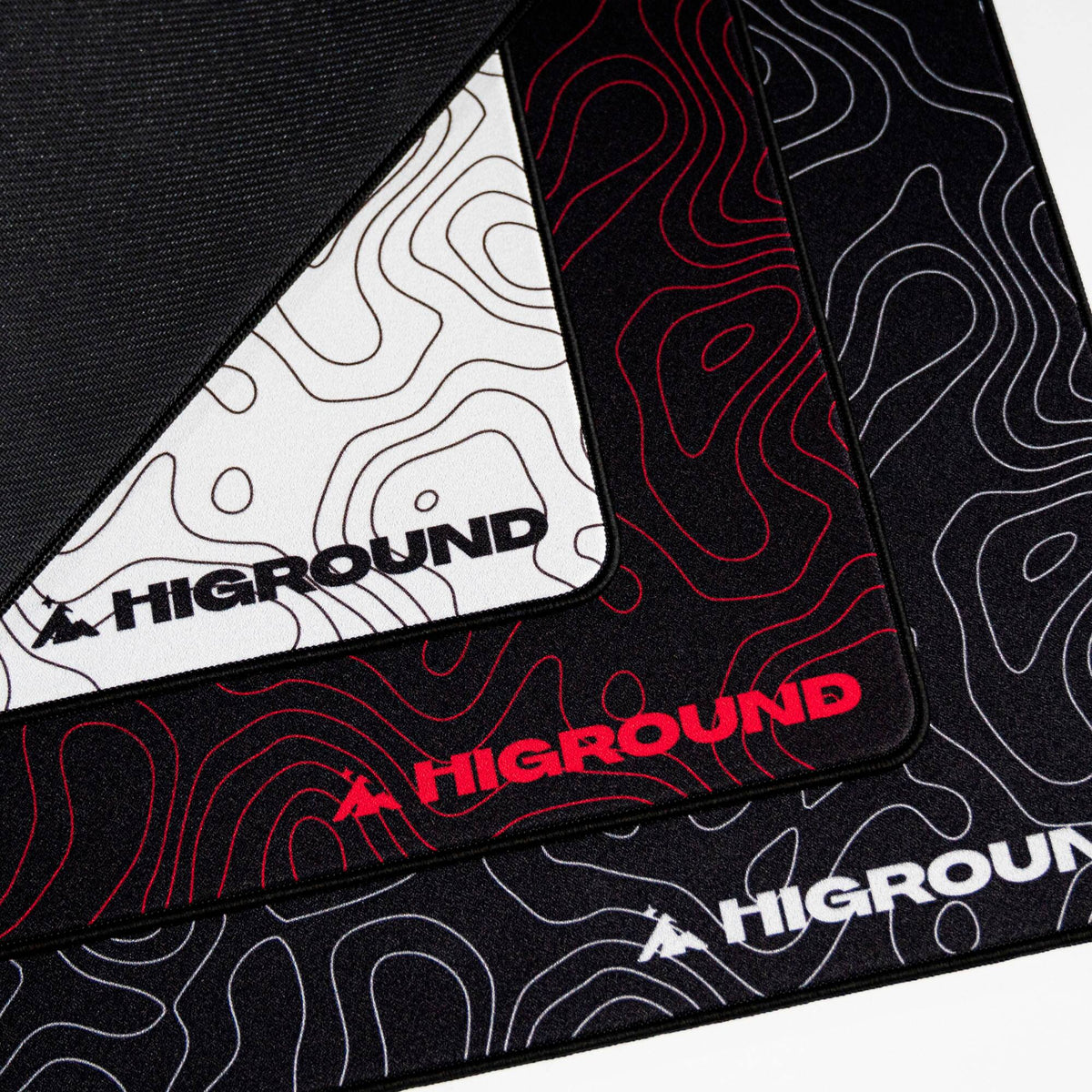 Higround - Gaming Mouse Pad Large - Black Ice