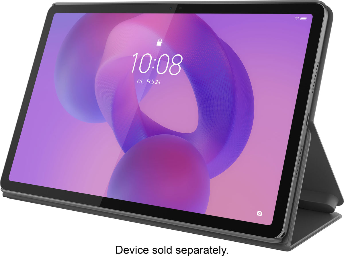 Lenovo - Idea Tab Folio Case with Keyboard - Luna Grey