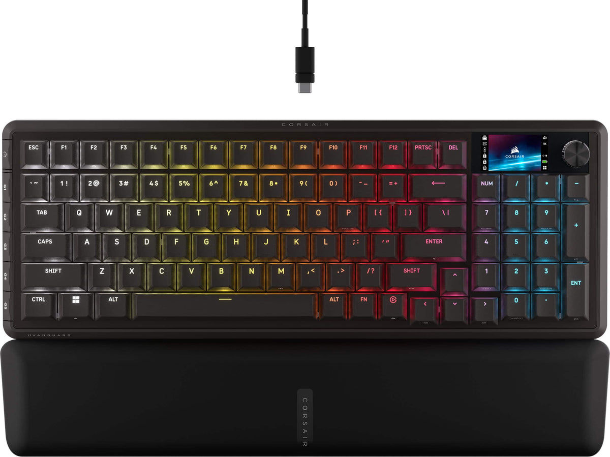 CORSAIR - VANGUARD 96 WIRELESS Mechanical Gaming Keyboard for PC - Black
