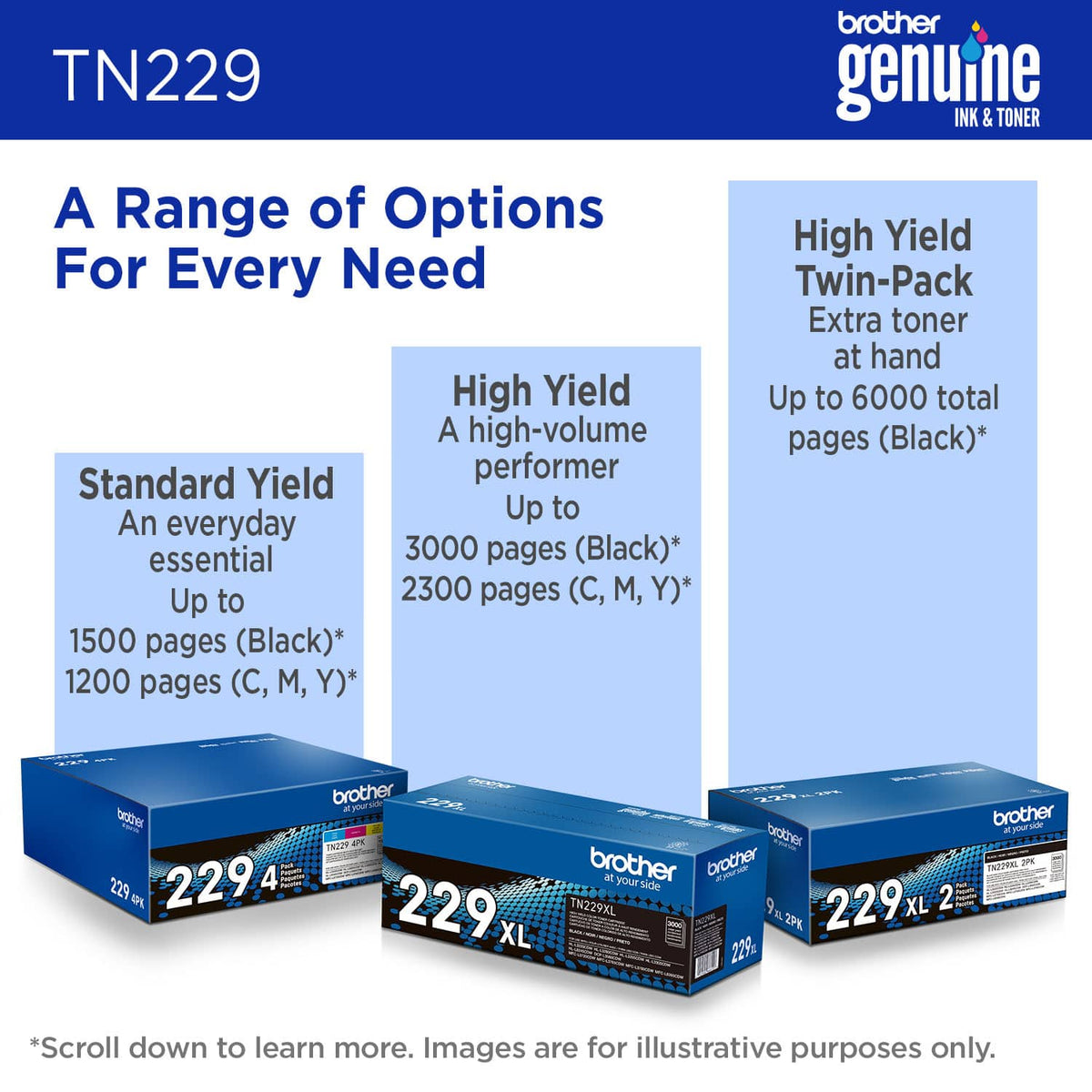 Brother - TN229BK Standard-Yield Toner Cartridge - Black