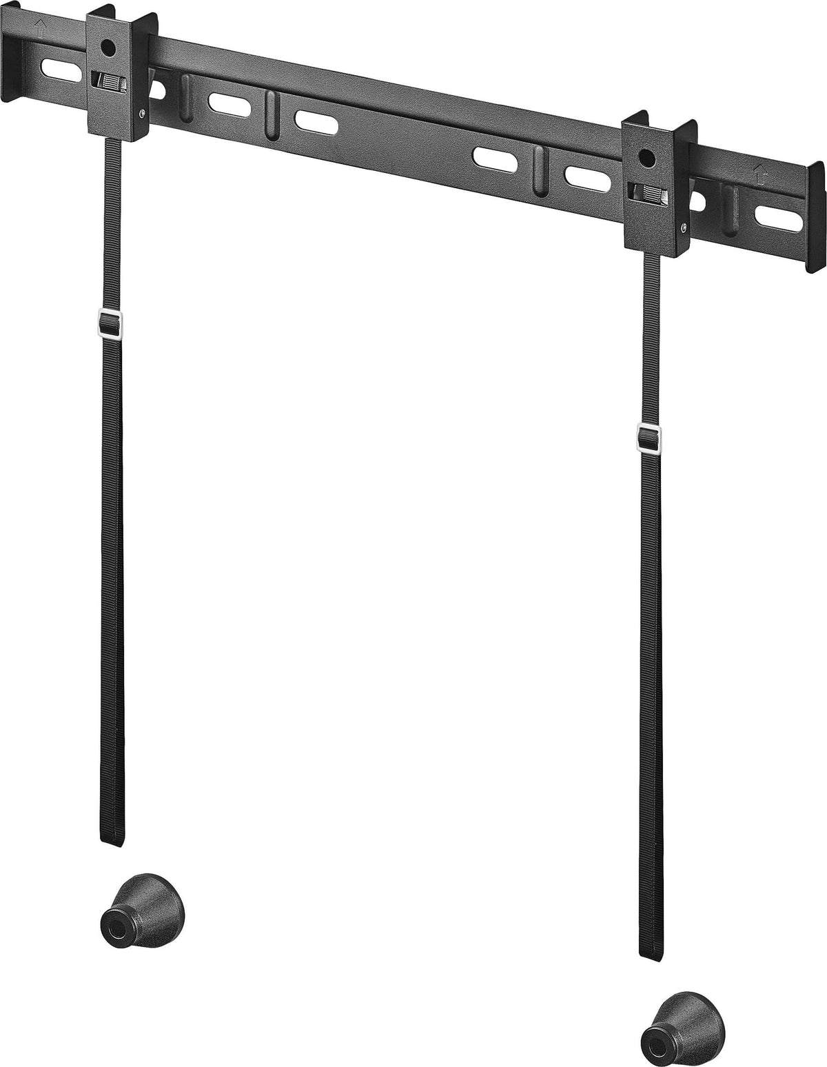Insignia™ - Fixed TV Wall Mount for Most 19-55" TVs, Up to 65 lbs - Black