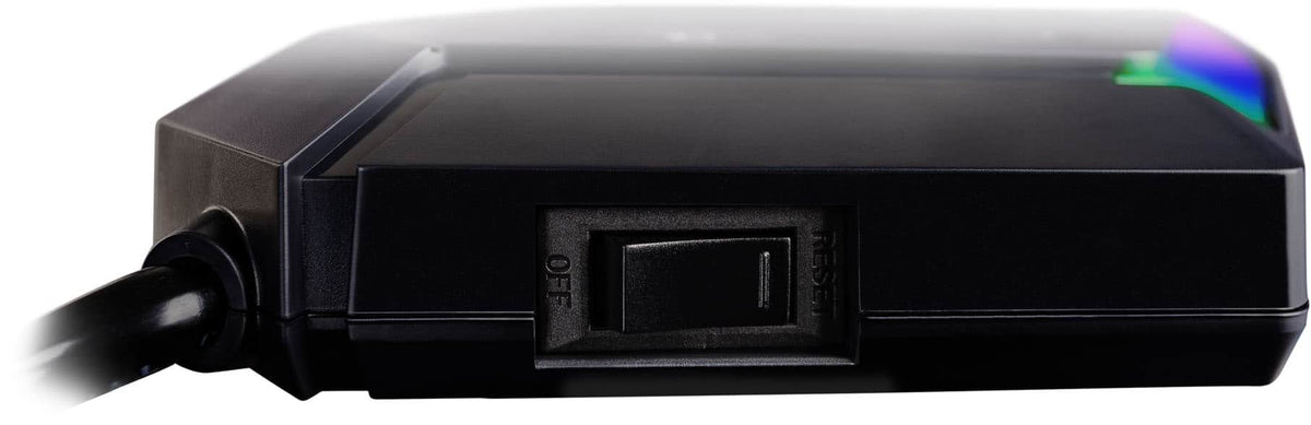 CyberPower - GXS1005C2 10 Outlet Surge Protector with RGB Lighting and USB Charging Ports - Black