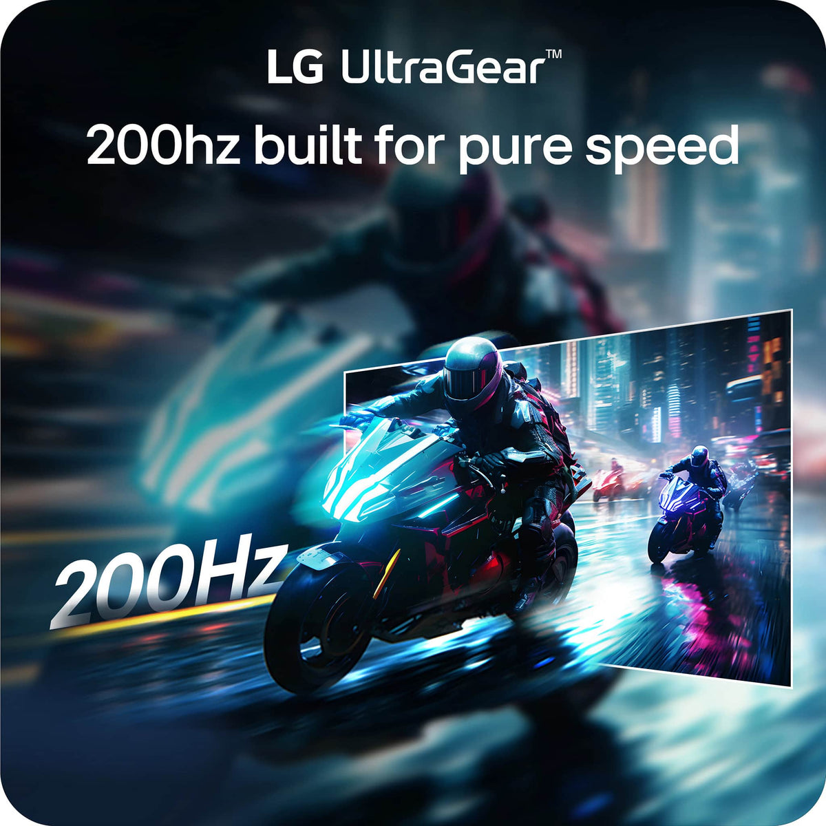 LG - 32" UltraGear G6 IPS QHD 200Hz 1ms G-SYNC Compatible FreeSync Premium Gaming Monitor with HDR10 (HDMI, DisplayPort) - Black