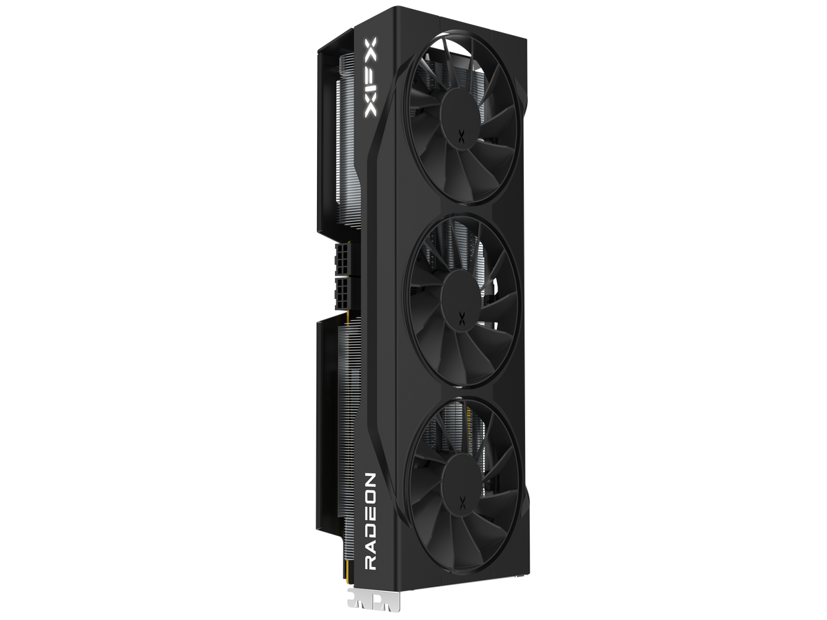 XFX - Swift AMD Radeon RX 9070GRE Triple Fan Gaming Edition with 12GB GDDR6 HDMI 3xDP, AMD RDNA 4 - Black