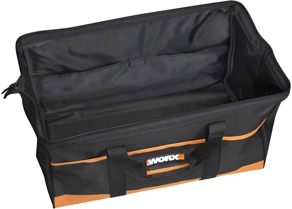 WORX - Large Zippered Tool Tote - Black