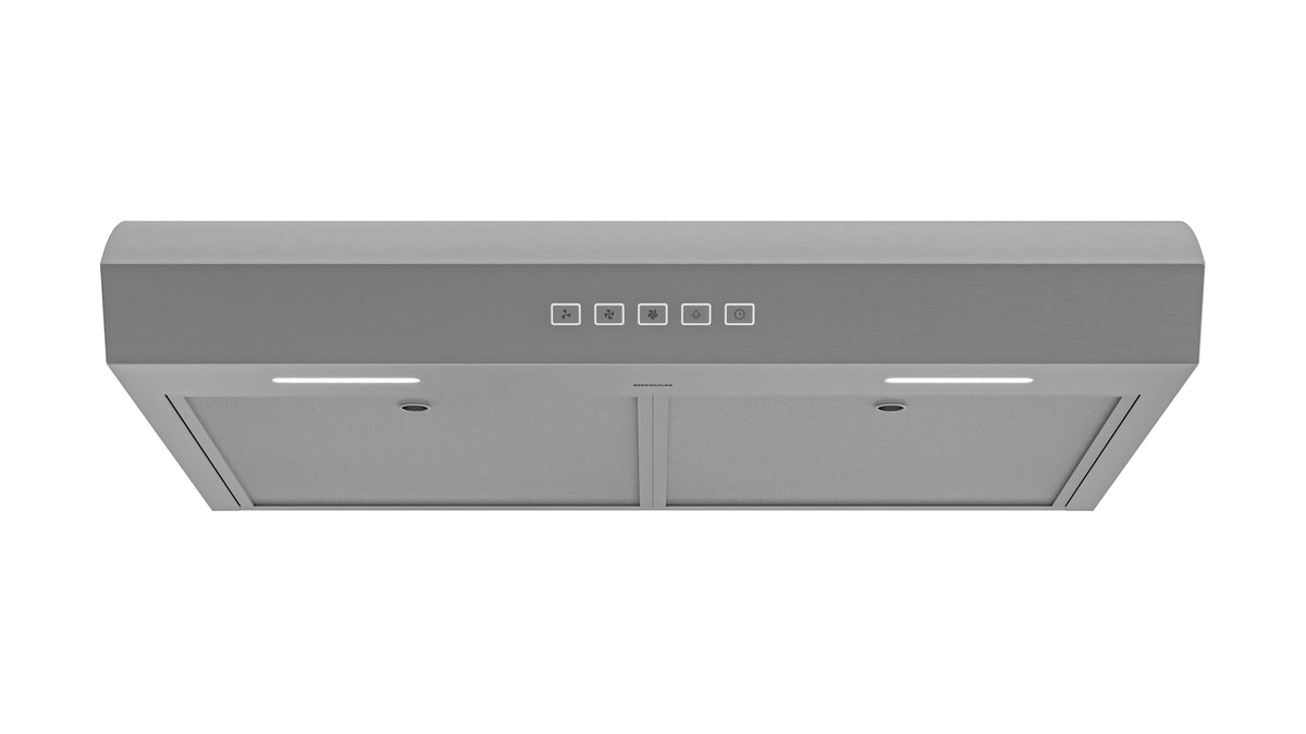Broan - 30 inches - Convertible - Under cabinet Range Hood - Stainless Steel