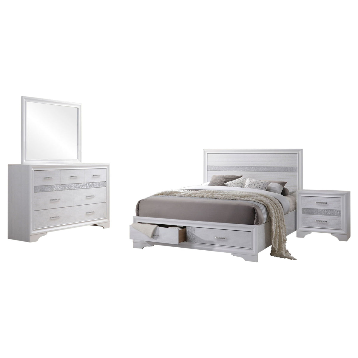 Corbin - Juego de dormitorio deslumbrante