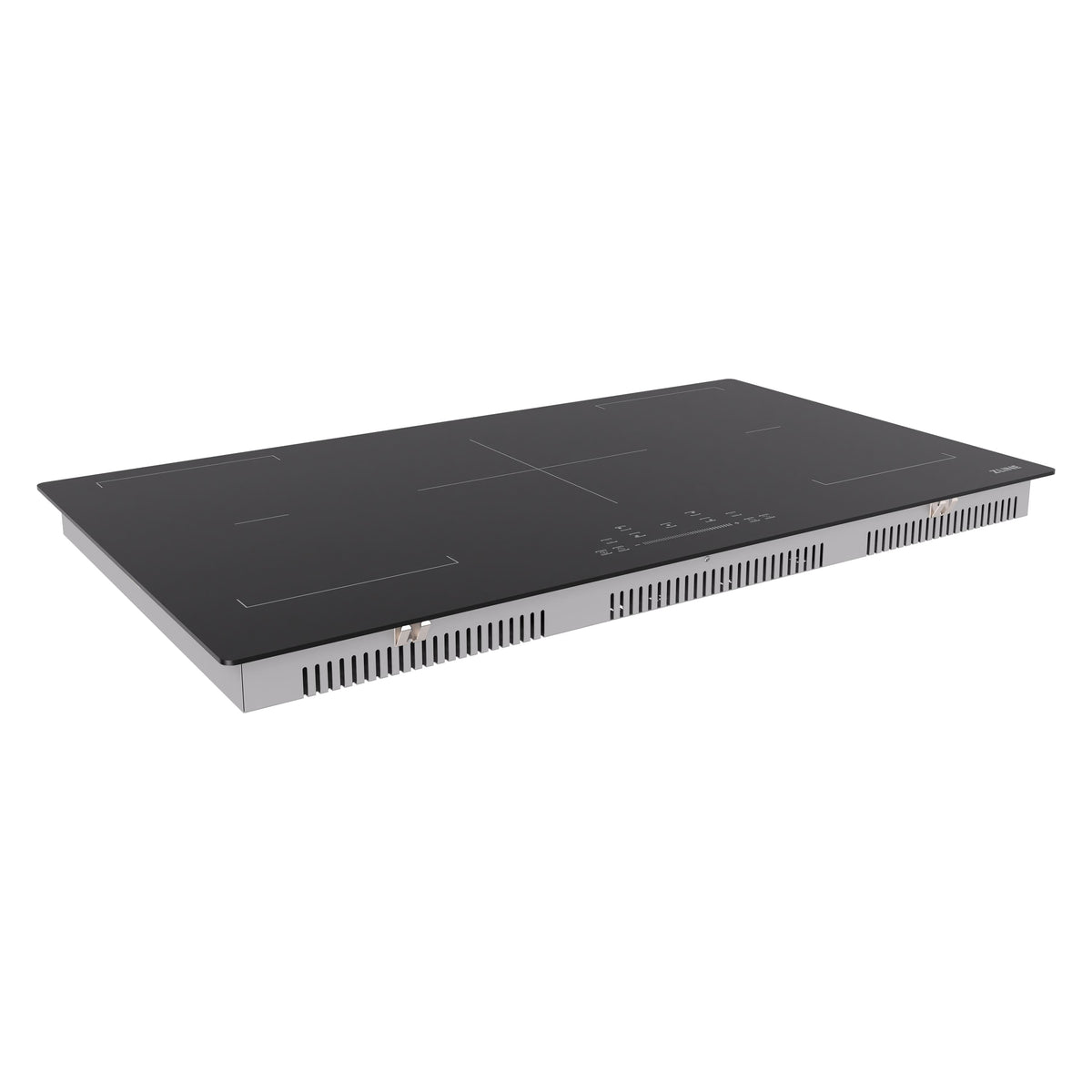 ZLINE - 36 in. Drop-in Induction Cooktop with Anti-Scratch Glass and 5 Elements - Black