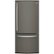GE - 30 in. Wide 21.0 Cu. Ft. Bottom-Freezer Refrigerator with Sliding Snack Drawer - Slate