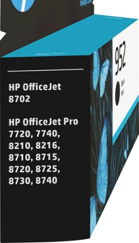 HP - 952 Standard Capacity Ink Cartridge - Black