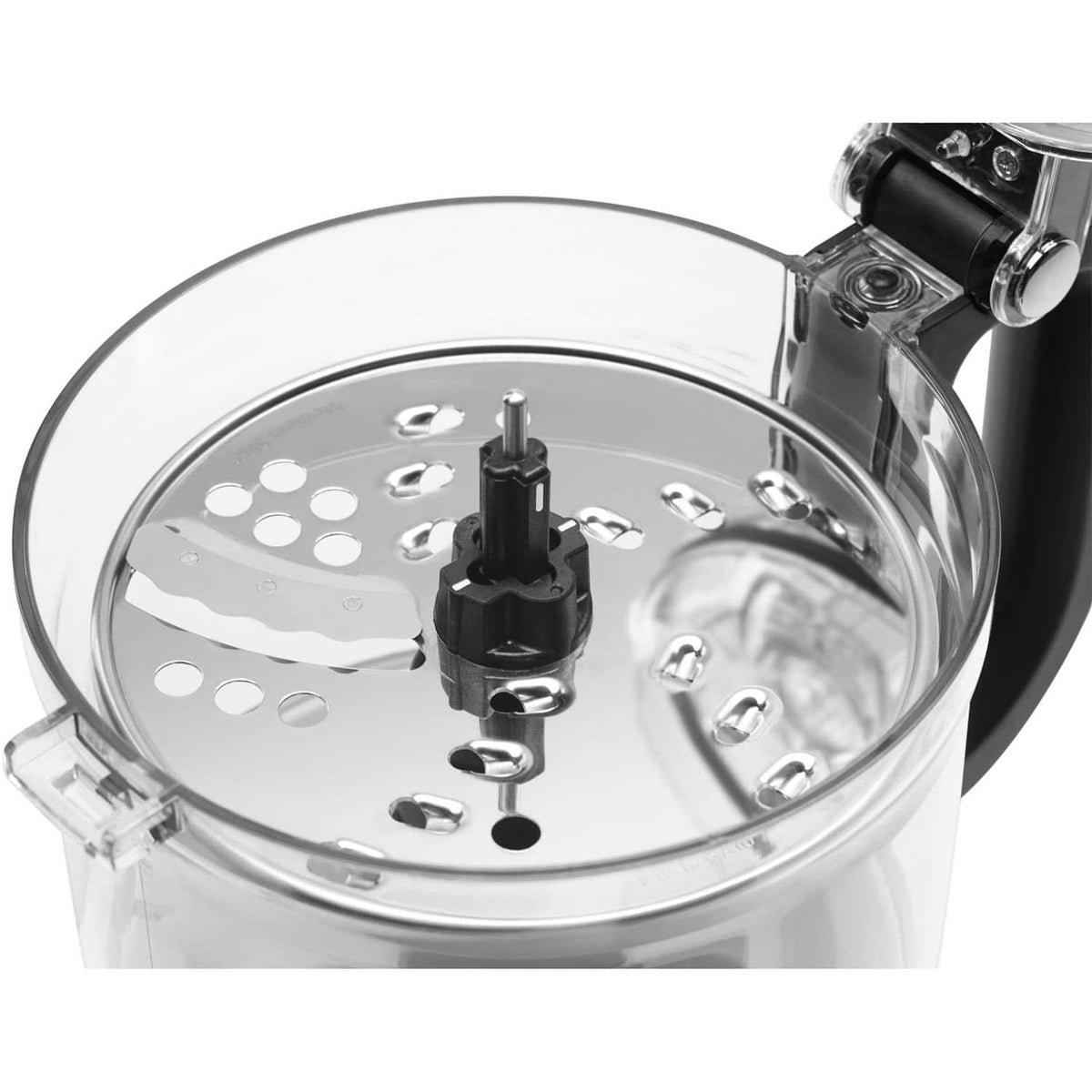 KitchenAid - Easy Store 7-Cup Food Processor in Contour - Silver