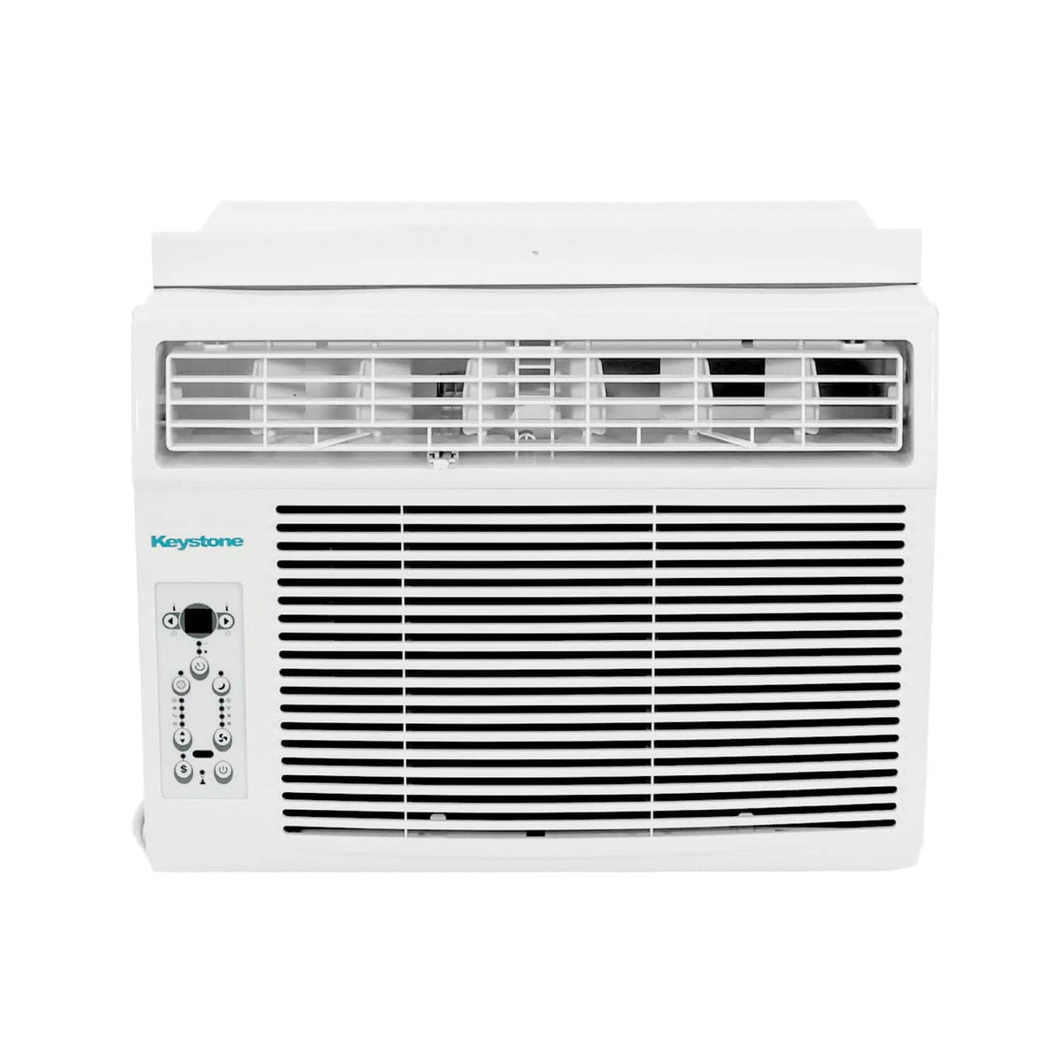 Keystone - 6,000 BTU 115V 250 Sq. Ft. Window Air Conditioner with Remote - White