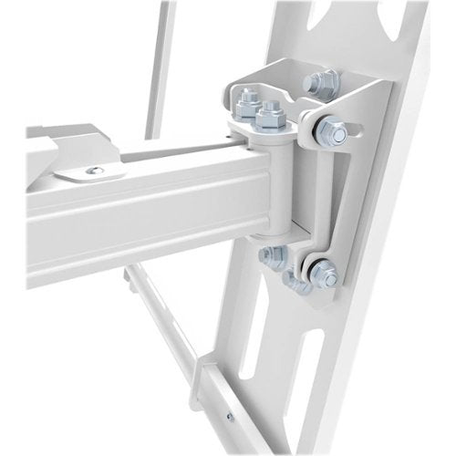 Kanto - Full-Motion TV Wall Mount for Most 37" - 75" TVs - Extends 21.8" - White