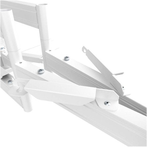 Kanto - Full-Motion TV Wall Mount for Most 37" - 75" TVs - Extends 21.8" - White