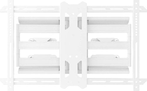 Kanto - Full-Motion TV Wall Mount for Most 37" - 75" TVs - Extends 21.8" - White
