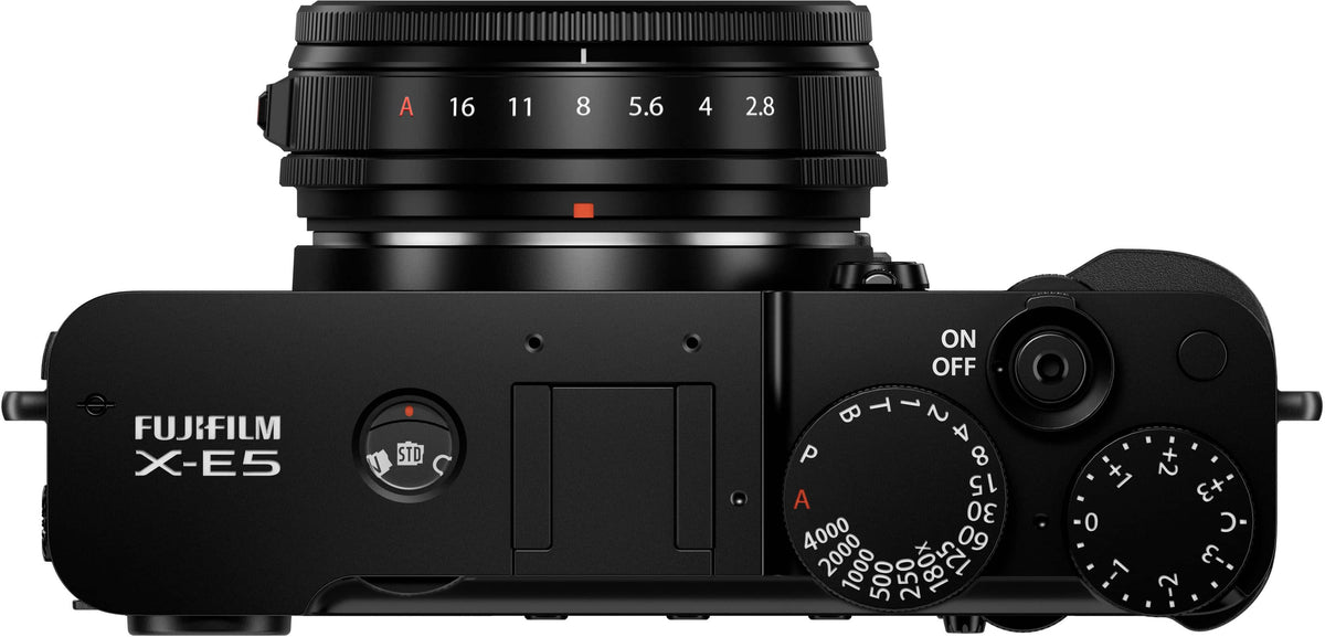 Fujifilm - X-E5 Body with XF23mmF2.8 Lens Kit - Black