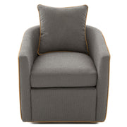 Swivel Accent Chair, Rotating Base, For Living Room