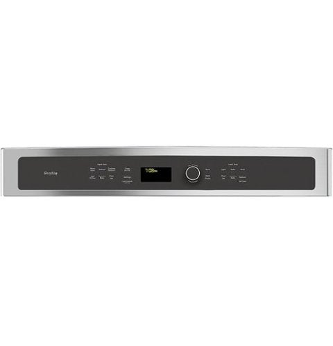 GE Profile - 27" Built-In Double Electric Convection Wall Oven with Built-In Microwave - Stainless Steel