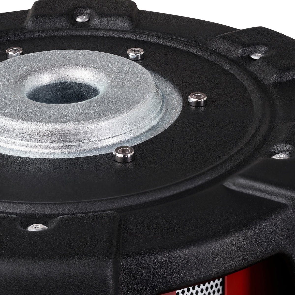 MB Quart - Discus 12" 600W Dual-Voice Subwoofer - Red