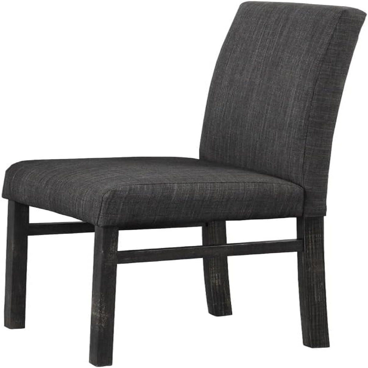 Silla de comedor tapizada de transición para cocina (juego de 2)