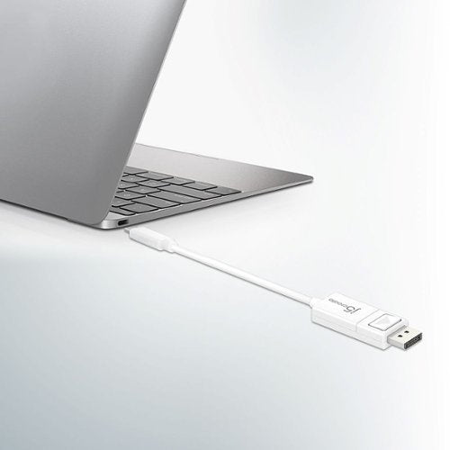 j5create - USB Type-C to 4k DisplayPort Adapter cable - White