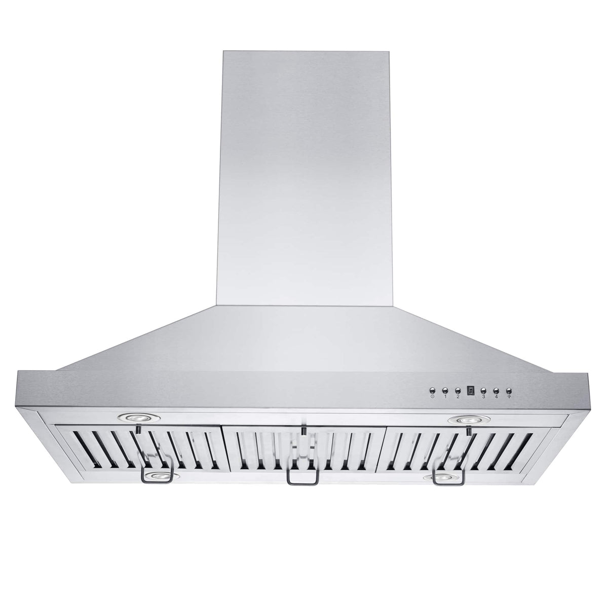 ZLINE - 36 inches - Externally Vented - Island Range Hood - Stainless Steel