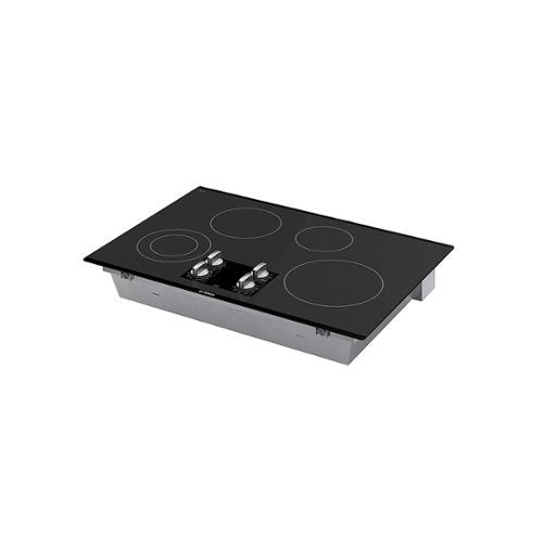Bosch - 500 Series 30" Built-In Electric Cooktop with 4 elements - Black