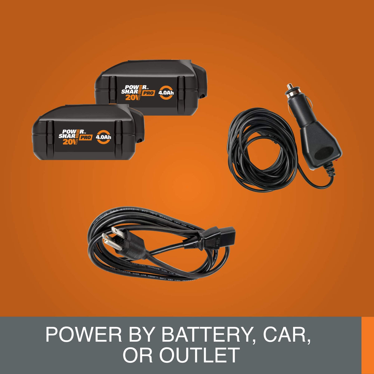 WORX - 20V Electric & Battery Powered Cooler (Tool Only) - Black