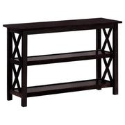 Sofa Table With Shelf - Brown