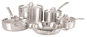 Viking - Professional 5 Ply, 10 Piece Cookware Set- Satin - Stainless Steel