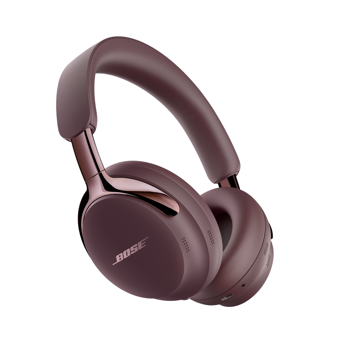 Bose - QuietComfort Ultra Headphones (2nd Gen) Wireless Noise Cancelling Over-Ear Headphones with Immersive Audio - Cherry Chocolate